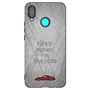 Picasee crna silikonska maskica za Huawei Nova 3 - Garage Scratch