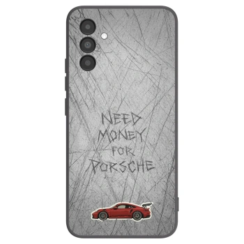 Picasee crna silikonska maskica za Samsung Galaxy A04s A047F - Garage Scratch