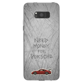 Picasee silikonska prozirna maskica za Samsung Galaxy S8 G950F - Garage Scratch