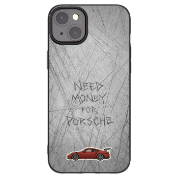 Picasee crna silikonska maskica za Apple iPhone 15 Plus - Garage Scratch