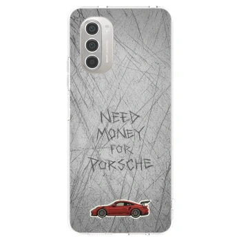 Picasee silikonska prozirna maskica za Motorola Moto G51 - Garage Scratch