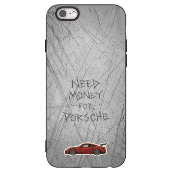 Picasee crna silikonska maskica za Apple iPhone 6/6S - Garage Scratch