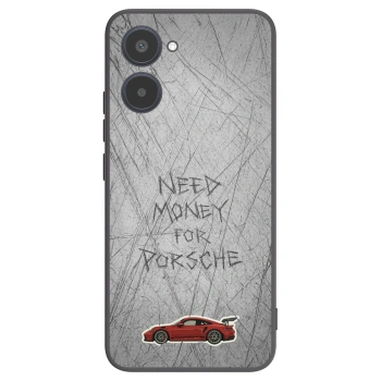 Picasee crna silikonska maskica za Realme 10 4G - Garage Scratch