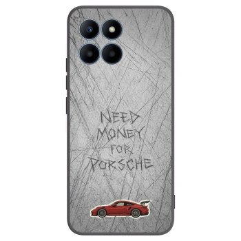 Picasee crna silikonska maskica za Honor 70 Lite - Garage Scratch