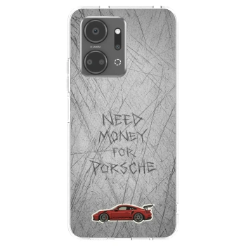 Picasee silikonska prozirna maskica za Honor X7a - Garage Scratch