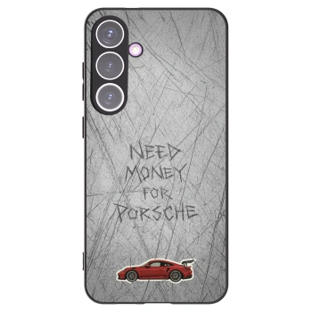 Picasee crna silikonska maskica za Samsung Galaxy S24+ S926B 5G - Garage Scratch