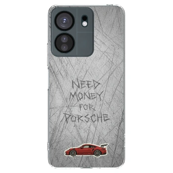 Picasee silikonska prozirna maskica za Xiaomi Redmi 13C 4G - Garage Scratch