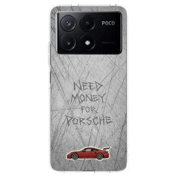 Picasee silikonska prozirna maskica za Xiaomi Poco X6 Pro - Garage Scratch