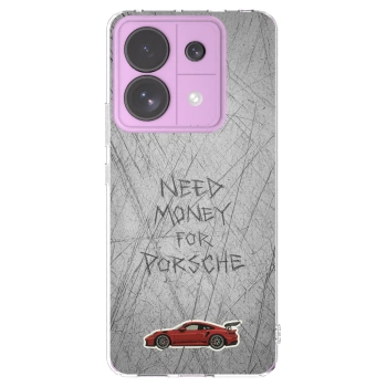 Picasee silikonska prozirna maskica za Xiaomi Redmi Note 13 Pro 5G - Garage Scratch