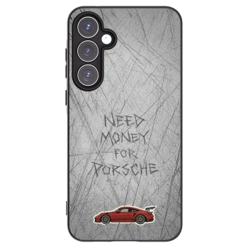 Picasee crna silikonska maskica za Samsung Galaxy A55 5G A556B - Garage Scratch