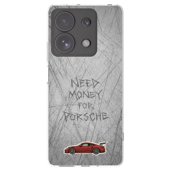 Picasee silikonska prozirna maskica za Xiaomi Redmi Note 13 Pro 4G - Garage Scratch