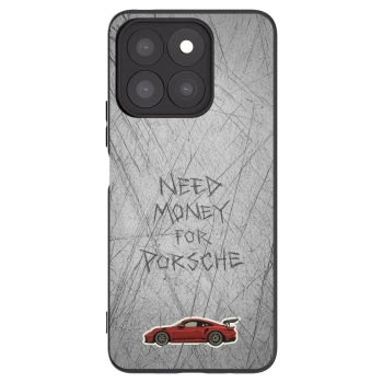 Picasee crna silikonska maskica za Honor X8b - Garage Scratch