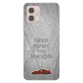 Picasee silikonska prozirna maskica za Motorola Moto G53 5G - Garage Scratch