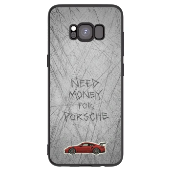 Picasee crna silikonska maskica za Samsung Galaxy S8 G950F - Garage Scratch