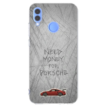 Picasee silikonska prozirna maskica za Huawei P Smart 2019 - Garage Scratch