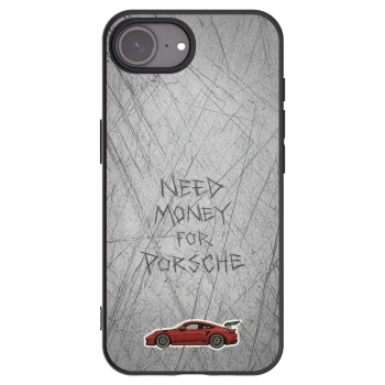 Picasee crna silikonska maskica za Apple iPhone 16e - Garage Scratch