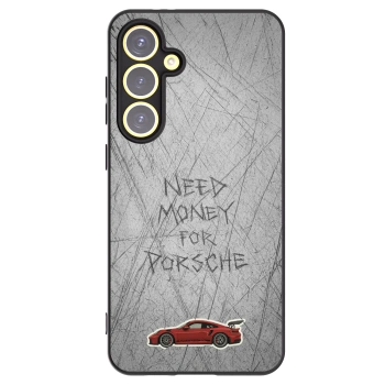 Picasee crna silikonska maskica za Samsung Galaxy S24 FE S721B - Garage Scratch