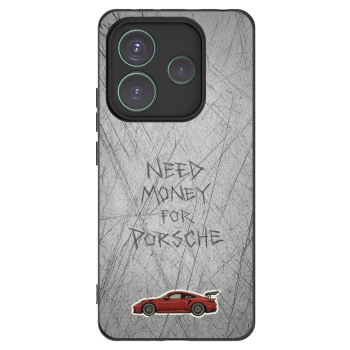Picasee crna silikonska maskica za Xiaomi Redmi Note 14 5G - Garage Scratch