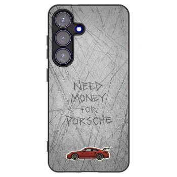 Picasee crna silikonska maskica za Samsung Galaxy S25 5G - Garage Scratch