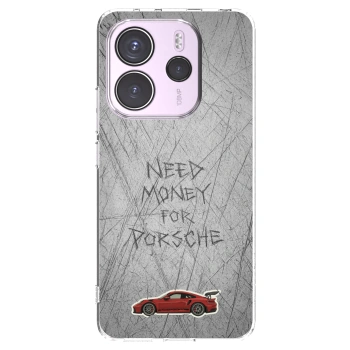 Picasee silikonska prozirna maskica za Xiaomi Redmi Note 14 4G - Garage Scratch