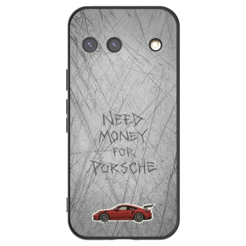 Picasee crna silikonska maskica za Google Pixel 9 - Garage Scratch