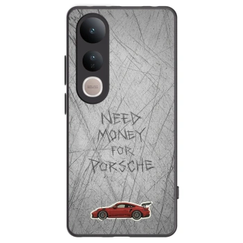 Picasee crna silikonska maskica za Vivo V50 Lite 5G - Garage Scratch