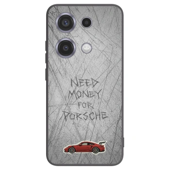 Picasee crna silikonska maskica za Xiaomi Redmi Note 14S - Garage Scratch