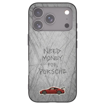 Picasee crna silikonska maskica za Apple iPhone 17 Pro - Garage Scratch