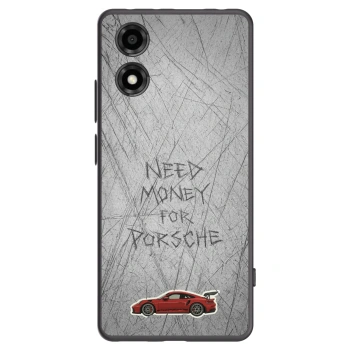 Picasee crna silikonska maskica za Motorola Moto E14 - Garage Scratch