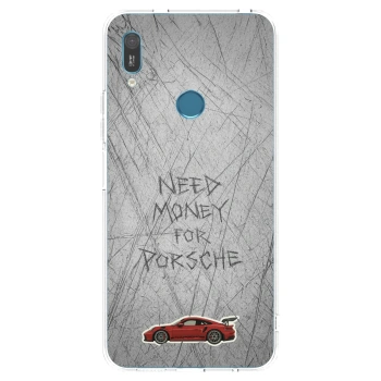 Picasee silikonska prozirna maskica za Huawei Y6 2019 - Garage Scratch