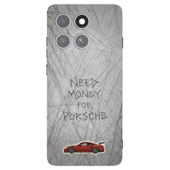 Picasee crna silikonska maskica za Motorola Edge 60 Pro - Garage Scratch