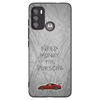 Picasee crna silikonska maskica za Motorola Edge 60 5G - Garage Scratch