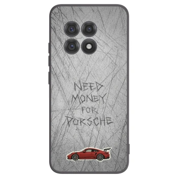 Picasee crna silikonska maskica za OnePlus 13R 5G - Garage Scratch
