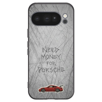 Picasee crna silikonska maskica za Google Pixel 10 Pro - Garage Scratch