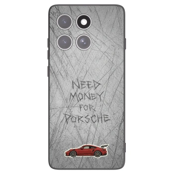 Picasee crna silikonska maskica za Motorola Edge 60 Fusion - Garage Scratch