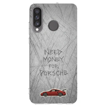 Picasee silikonska prozirna maskica za Huawei P30 Lite - Garage Scratch