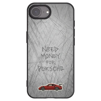 Picasee crna silikonska maskica za Apple iPhone 17e - Garage Scratch