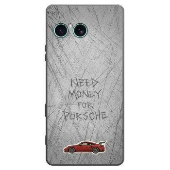 Picasee crna silikonska maskica za Sony Xperia 10 VII - Garage Scratch