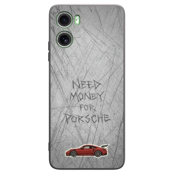 Picasee crna silikonska maskica za Motorola Moto G06 - Garage Scratch