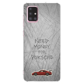 Picasee silikonska prozirna maskica za Samsung Galaxy A71 A715F - Garage Scratch