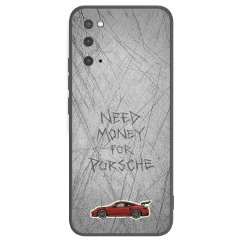 Picasee crna silikonska maskica za Samsung Galaxy S20 G980F - Garage Scratch