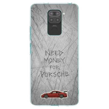 Picasee crna silikonska maskica za Xiaomi Redmi Note 9 - Garage Scratch