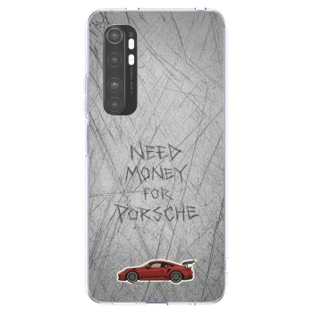 Picasee silikonska prozirna maskica za Xiaomi Mi Note 10 Lite - Garage Scratch