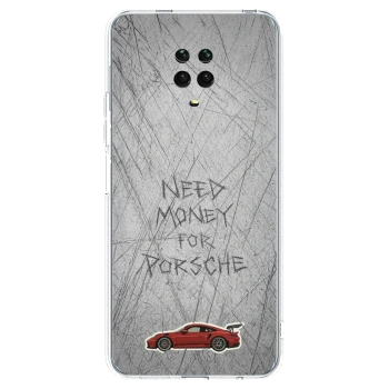 Picasee silikonska prozirna maskica za Xiaomi Redmi Note 9S - Garage Scratch