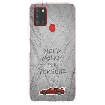 Picasee silikonska prozirna maskica za Samsung Galaxy A21s - Garage Scratch