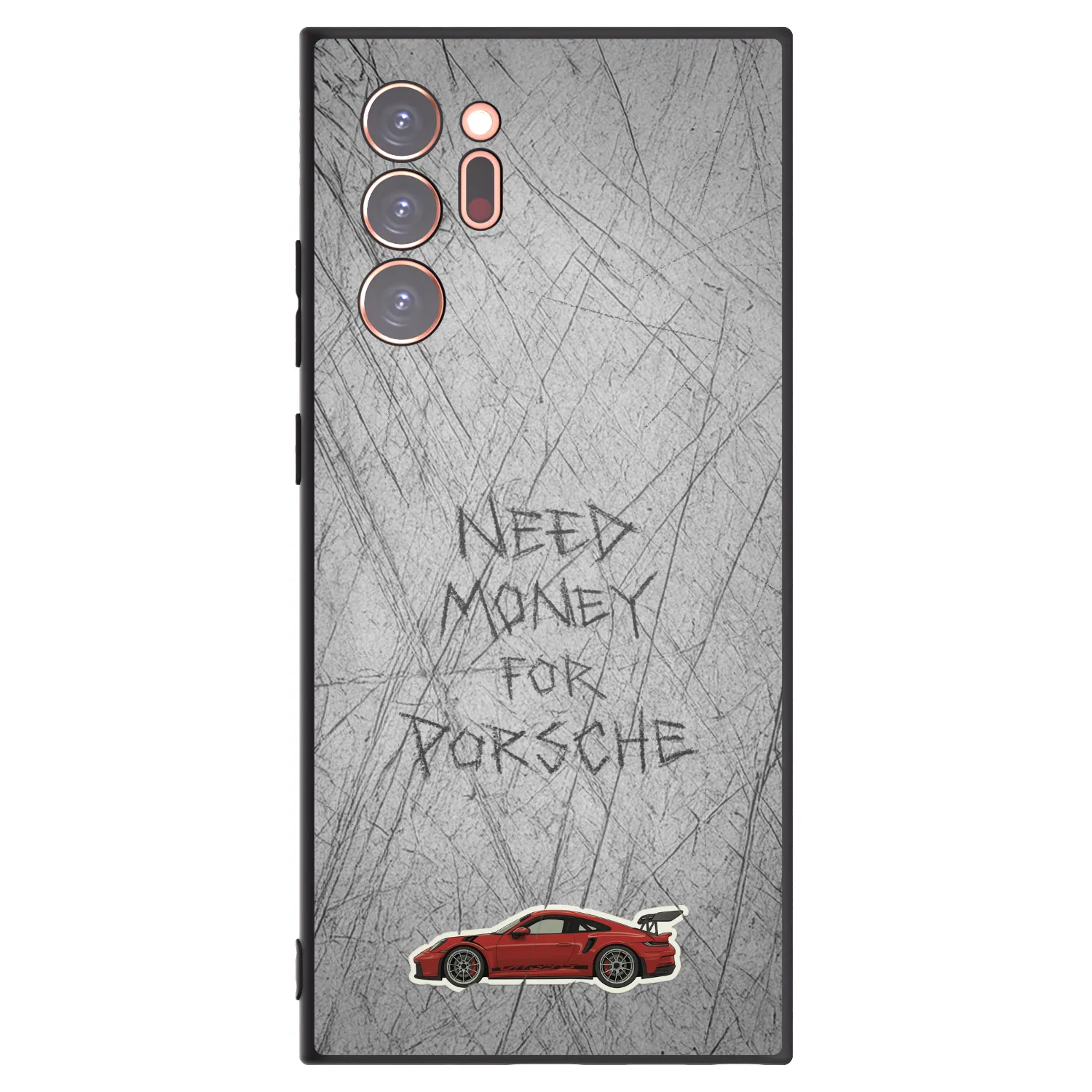 Picasee crna silikonska maskica za Samsung Galaxy Note 20 Ultra - Garage Scratch