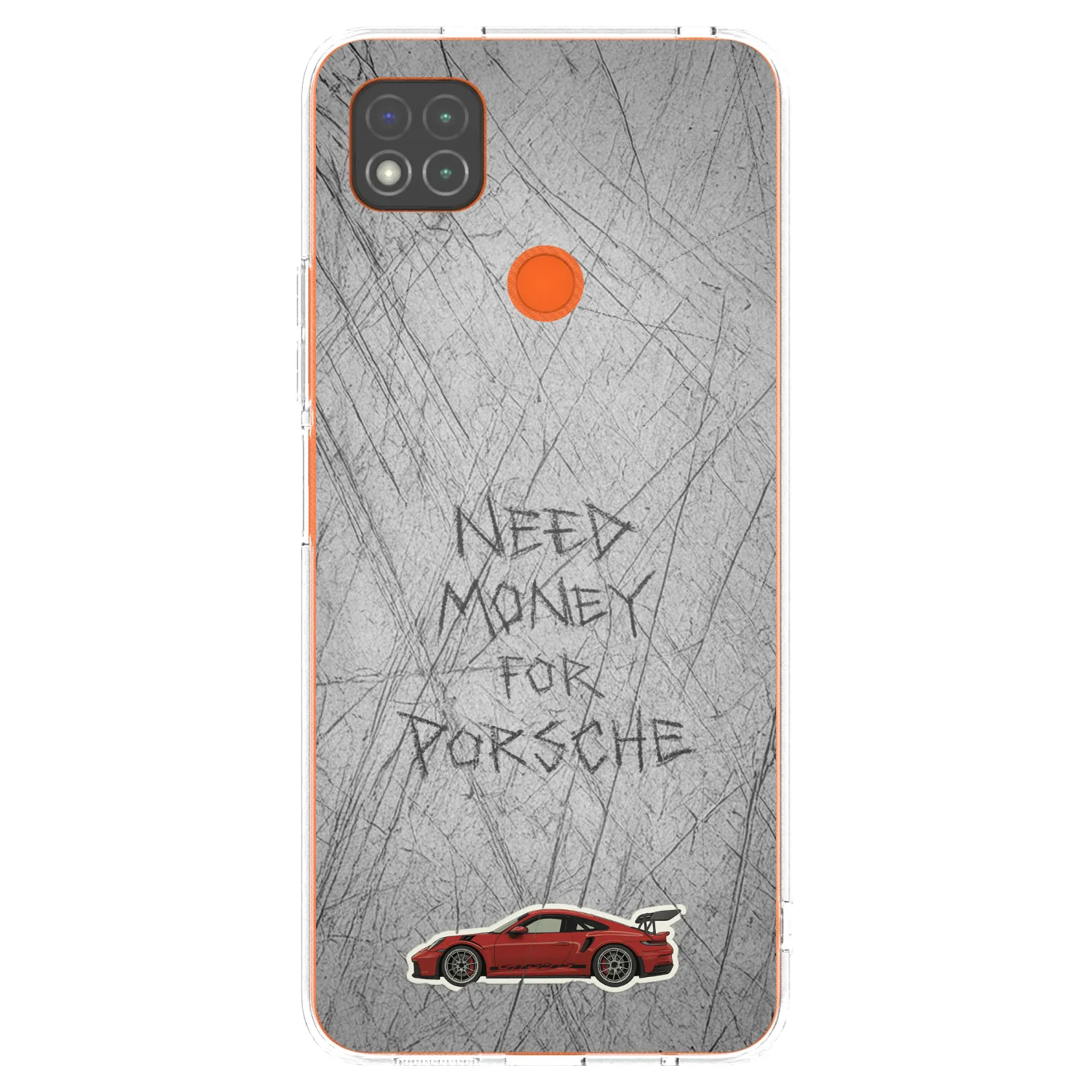 Picasee silikonska prozirna maskica za Xiaomi Redmi 9C - Garage Scratch