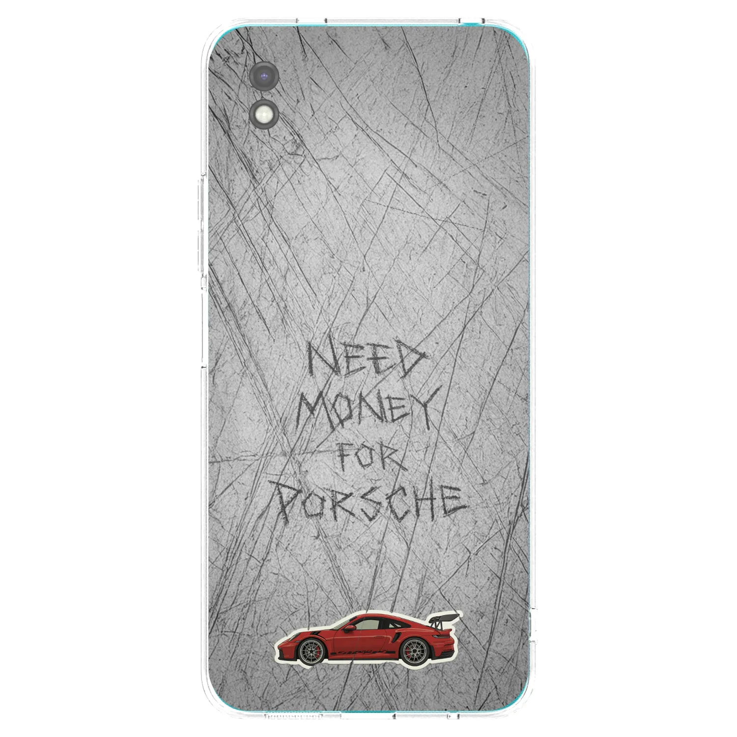Picasee crna silikonska maskica za Xiaomi Redmi 9A - Garage Scratch