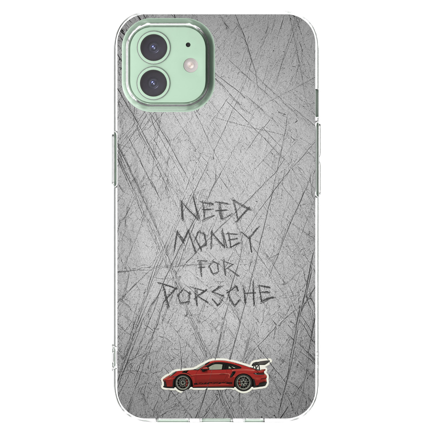 Picasee silikonska prozirna maskica za Apple iPhone 12 - Garage Scratch