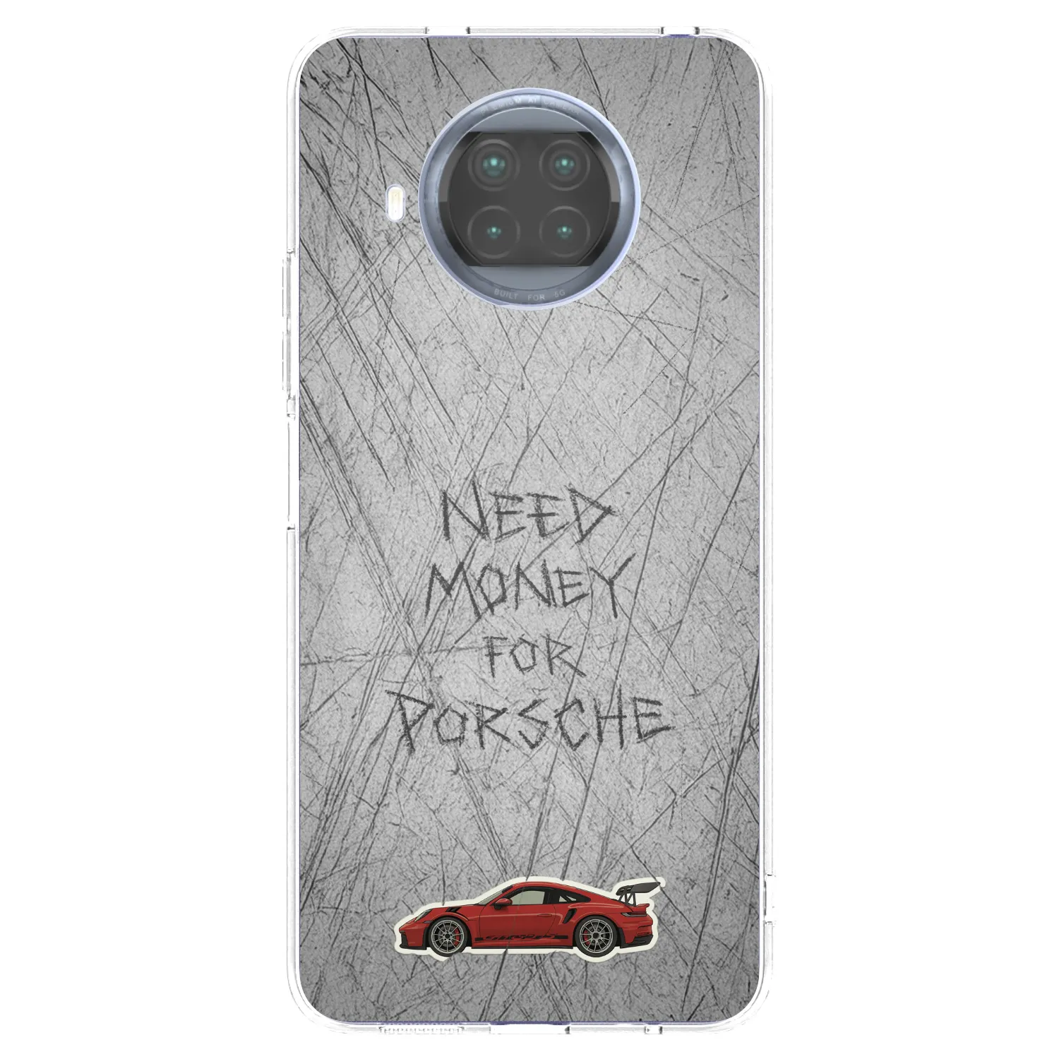 Picasee silikonska prozirna maskica za Xiaomi Mi 10T Lite - Garage Scratch